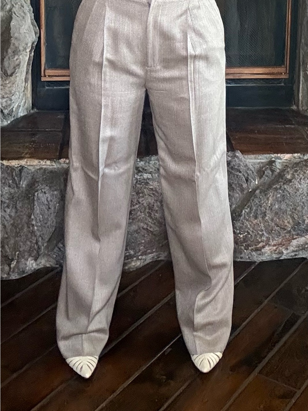 Morgan Taylor women  Two-Piece Suit in Taupe - Picture 12 of 13
